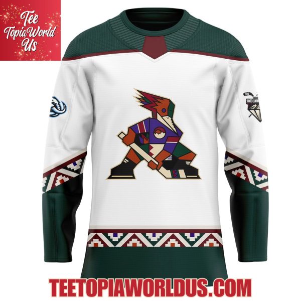 Tucson Roadrunners Our 2025-26 White Jersey