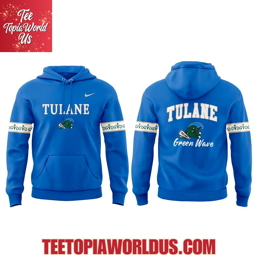 Tulane Football Our First City Edition Uniform 2025 Hoodie Tulane Football Our First City Edition Uniform 2025 Hoodie