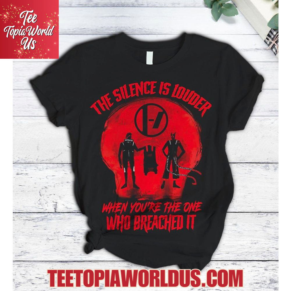 Twenty One Pilots The Silence Is Loder When You're The One Who Breached It Twenty One Pilots The Silence Is Loder When You're The One Who Breached It