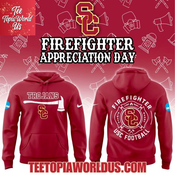 USC Trojans Firefighter Application Day Hoodie
