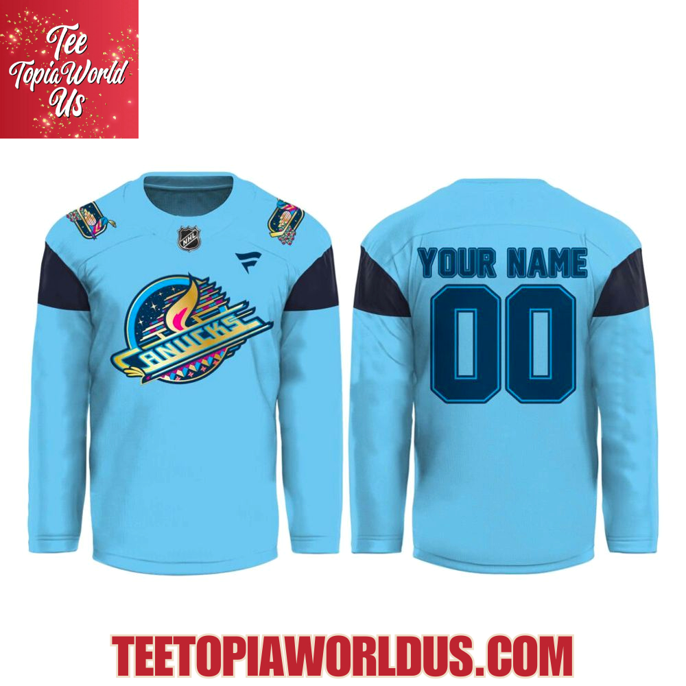 Vancouver Canucks Diwali Celebration Jersey Vancouver Canucks Diwali Celebration Jersey