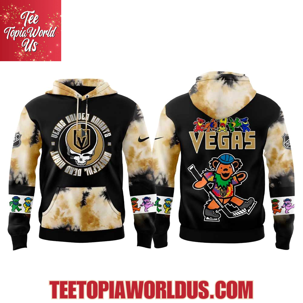 Vegas Golden Knights Grateful Dead Night 60th Hoodie Vegas Golden Knights Grateful Dead Night 60th Hoodie