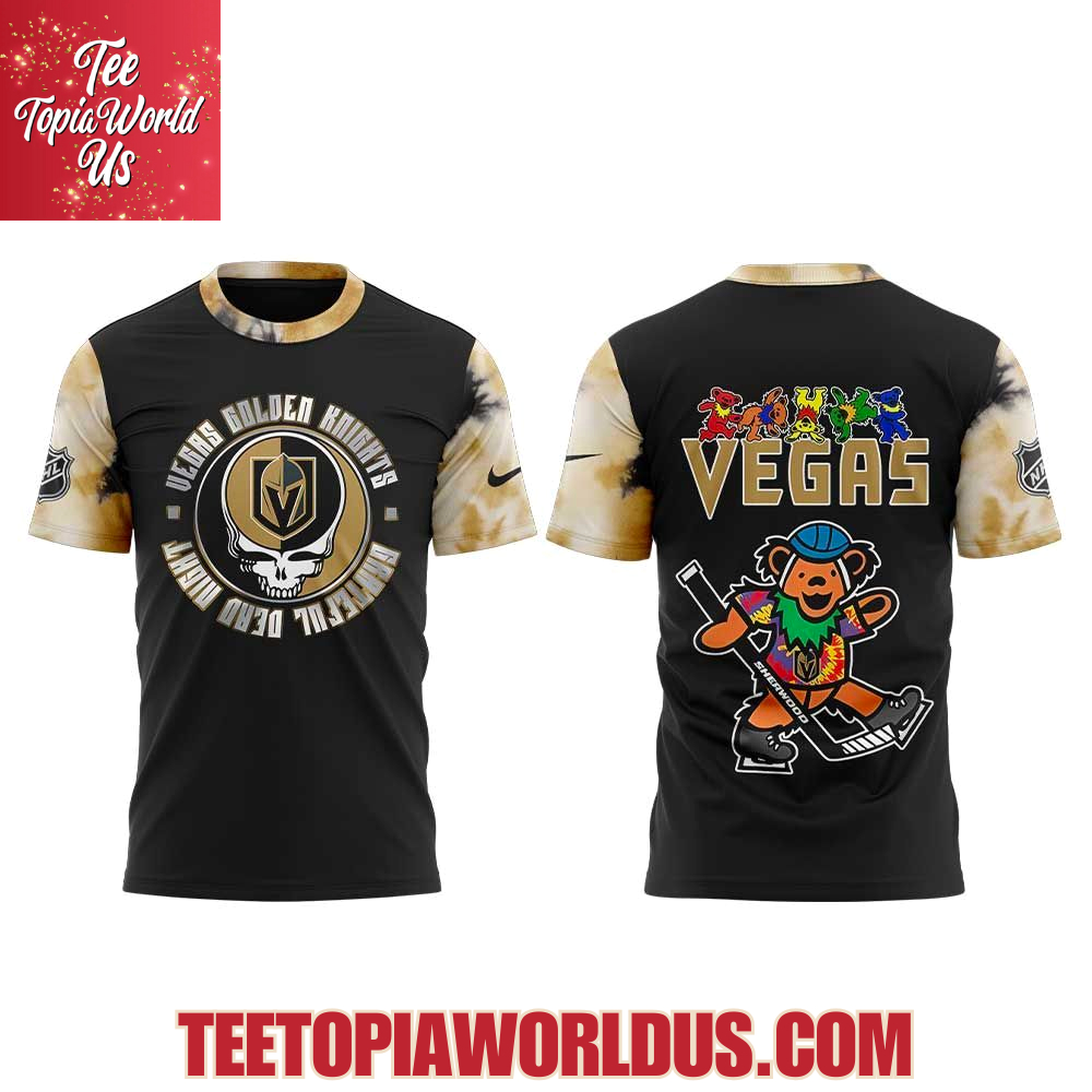 Vegas Golden Knights Grateful Dead Night 60th Hoodie Vegas Golden Knights Grateful Dead Night 60th Hoodie