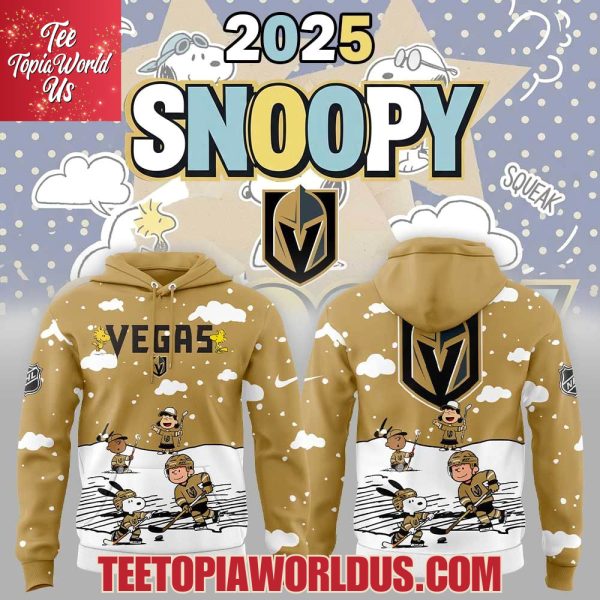 Vegas Golden Knights Snoopy and Peanuts 2025 Hoodie Vegas Golden Knights Snoopy and Peanuts 2025 Hoodie