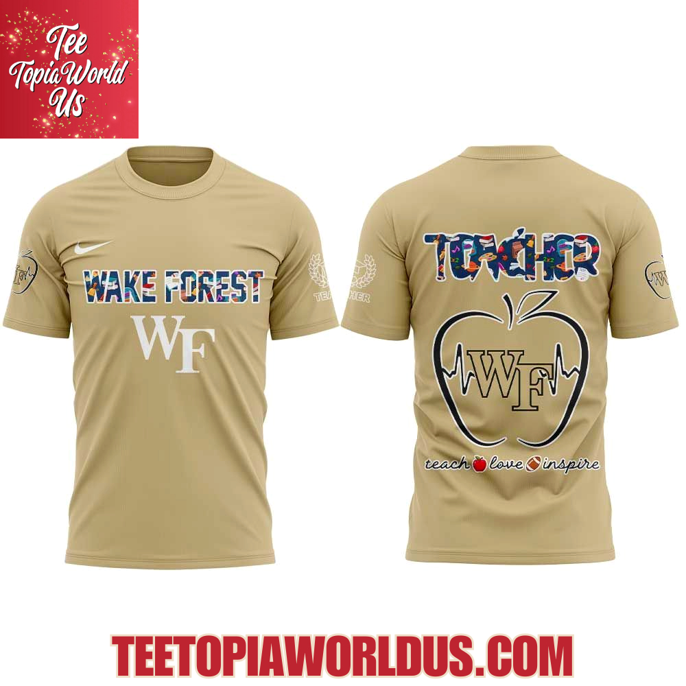 Wake Forest Deacons Teachers Appreciation Hoodie Wake Forest Deacons Teachers Appreciation Hoodie