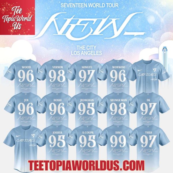 Washington Capitals x Seventeen World Tour 2025 Jersey Washington Capitals x Seventeen World Tour 2025 Jersey