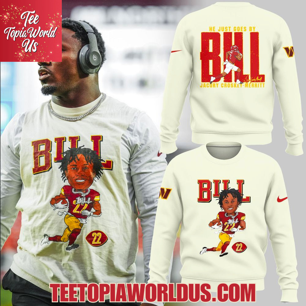 Washington Commanders Jacory Bill Croskey-Merritt 22 T-Shirt, Hoodie Washington Commanders Jacory Bill Croskey-Merritt 22 T-Shirt, Hoodie