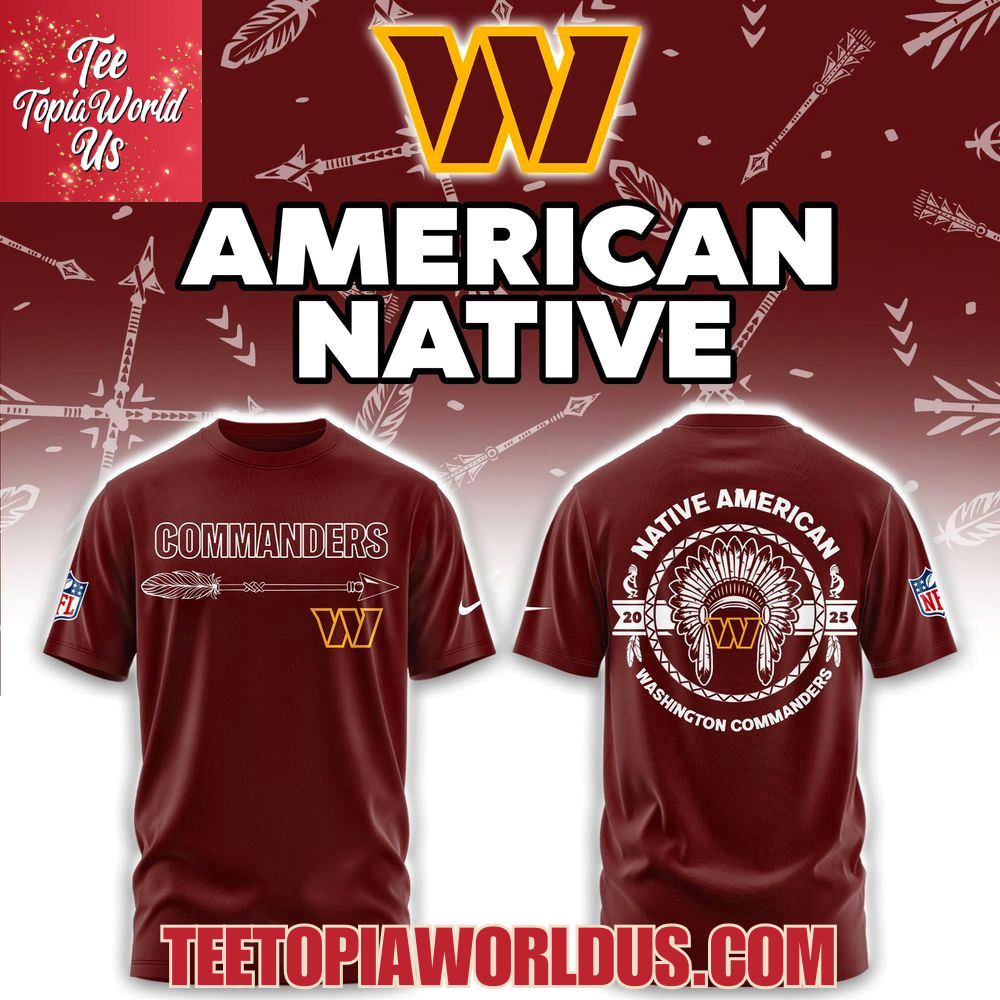 Washington Commanders x Native American Heritage 2025 Hoodie Washington Commanders x Native American Heritage 2025 Hoodie