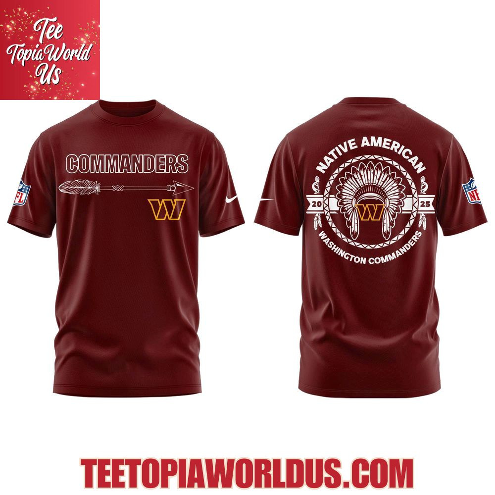 Washington Commanders x Native American Heritage 2025 Hoodie Washington Commanders x Native American Heritage 2025 Hoodie