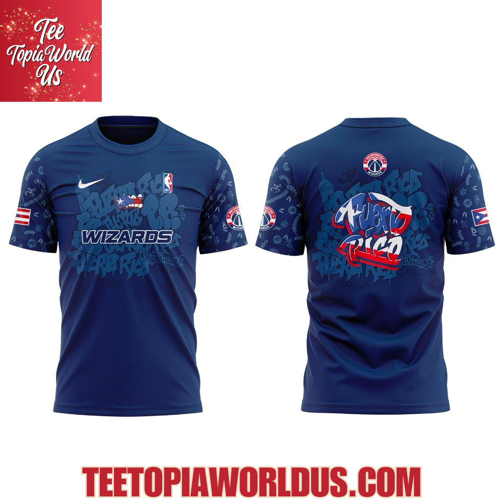 Washington Wizards Puerto Rican Heritage 2025 Hoodie Washington Wizards Puerto Rican Heritage 2025 Hoodie