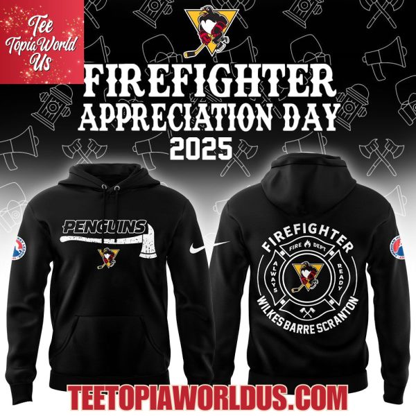 Wilkes-Barre/Scranton Penguins Firefighter Application Day Hoodie