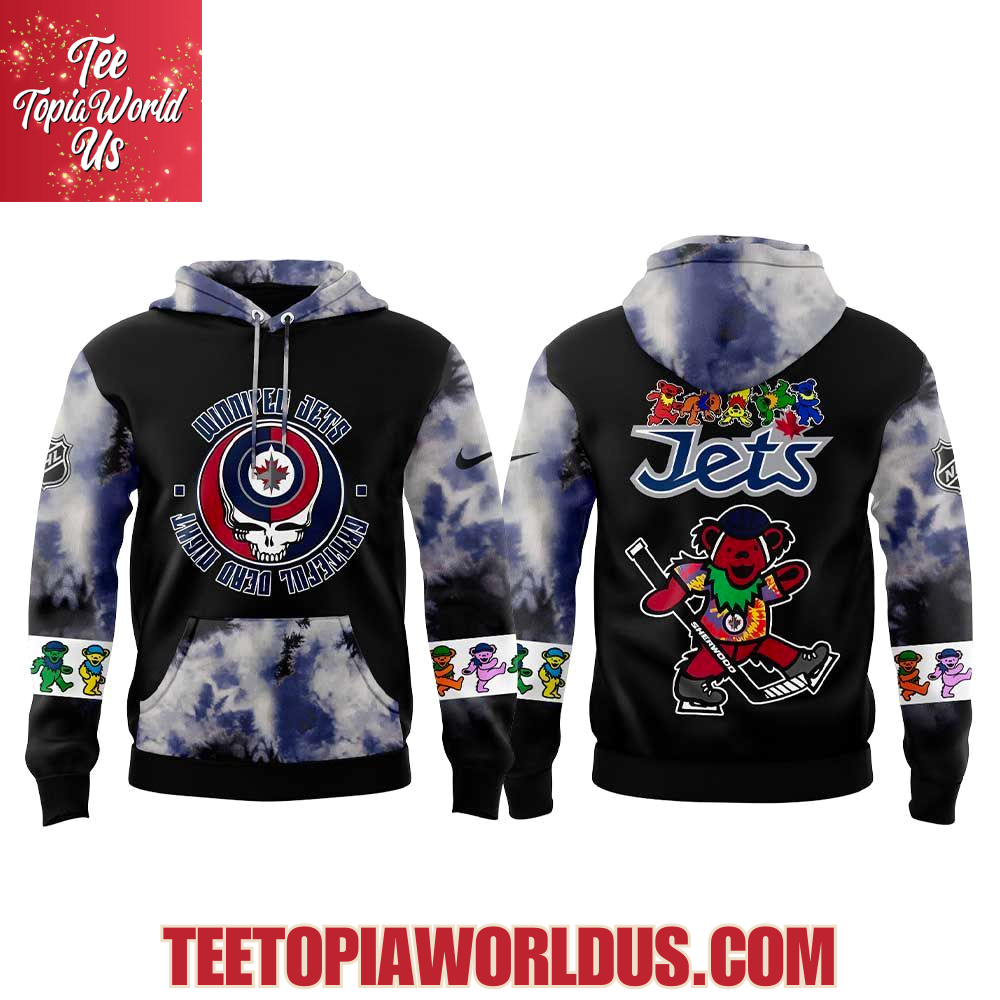 Winnipeg Jets Grateful Dead Night 60th Hoodie Winnipeg Jets Grateful Dead Night 60th Hoodie