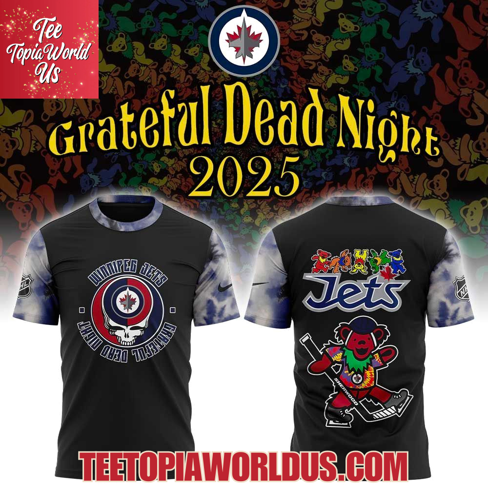 Winnipeg Jets Grateful Dead Night 60th Hoodie Winnipeg Jets Grateful Dead Night 60th Hoodie
