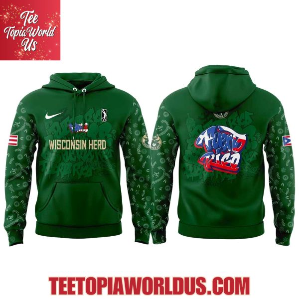 Wisconsin Herd Puerto Rican Heritage Hoodie Wisconsin Herd Puerto Rican Heritage Hoodie
