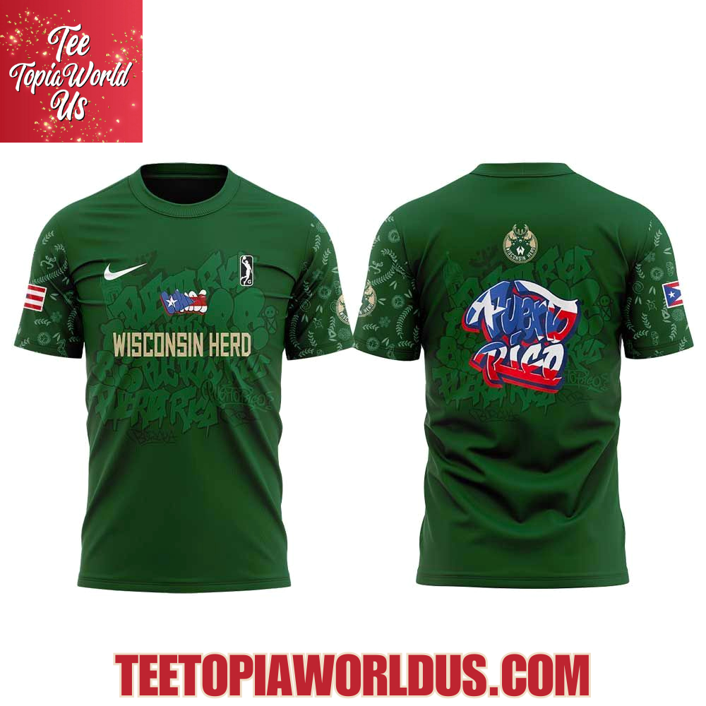 Wisconsin Herd Puerto Rican Heritage Hoodie Wisconsin Herd Puerto Rican Heritage Hoodie