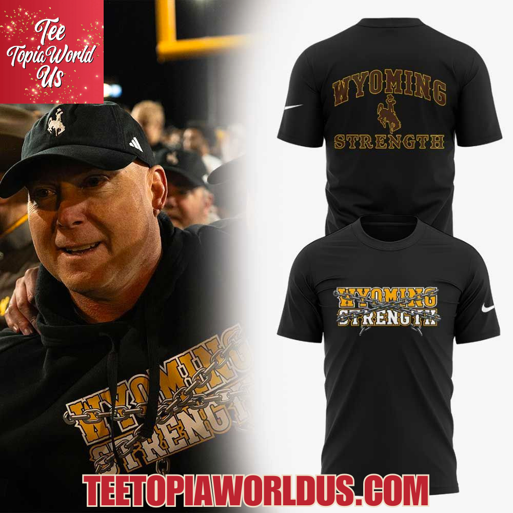 Wyoming Cowboy Strength 2025 Hoodie Wyoming Cowboy Strength 2025 Hoodie