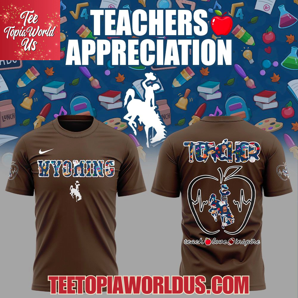 Wyoming Cowboy Teachers Appreciation 2025 Hoodie Wyoming Cowboy Teachers Appreciation 2025 Hoodie