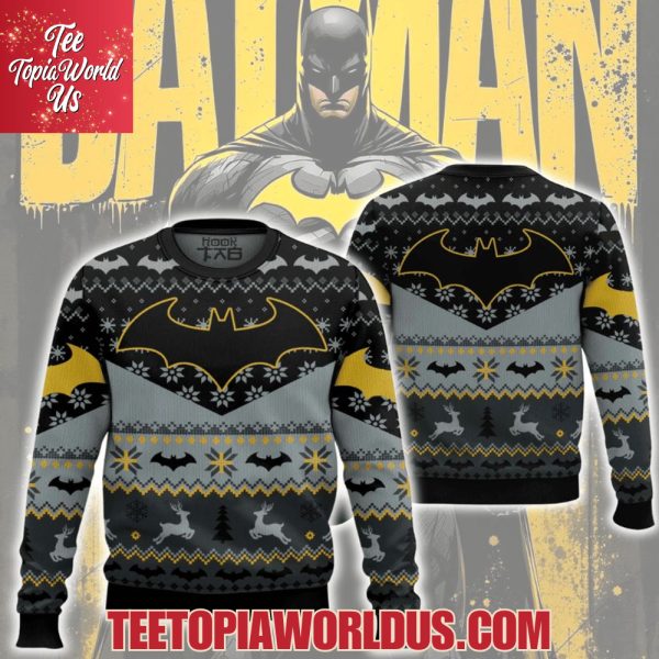 Xmas Batman Ugly Christmas Sweater