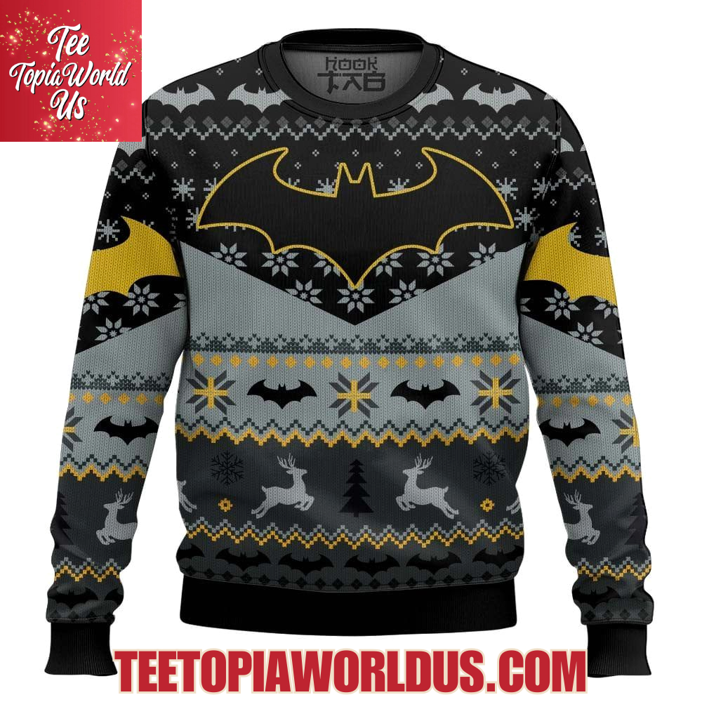 Xmas Batman Ugly Christmas Sweater Xmas Batman Ugly Christmas Sweater