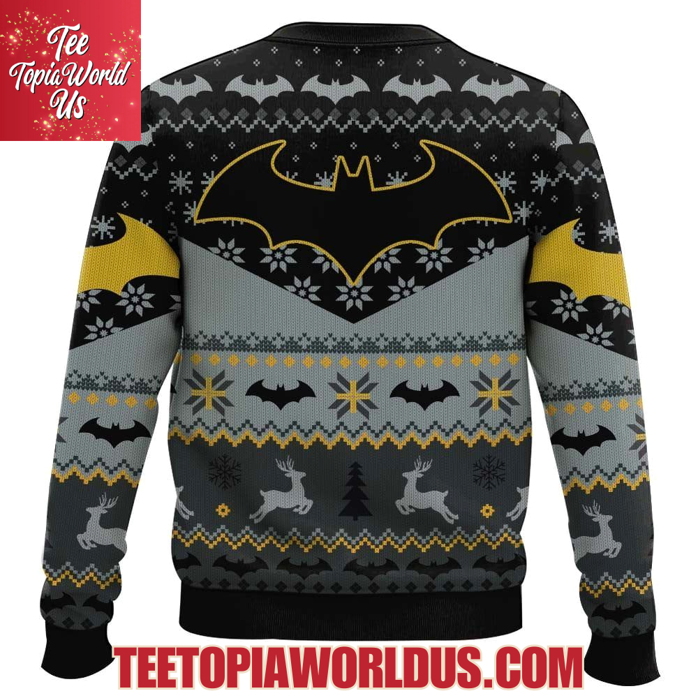 Xmas Batman Ugly Christmas Sweater Xmas Batman Ugly Christmas Sweater