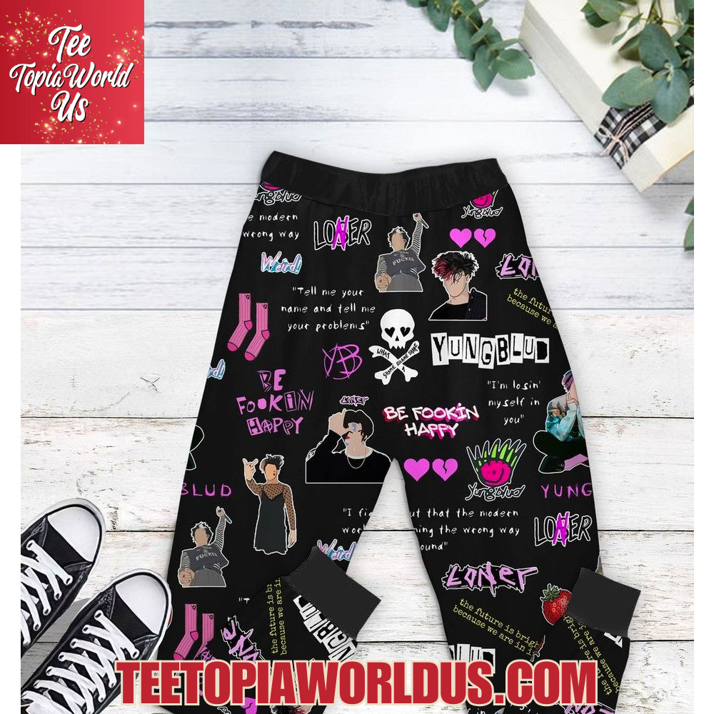 Yungblud I Know That, I Can't Live Without You Pajamas Set Yungblud I Know That, I Can't Live Without You Pajamas Set