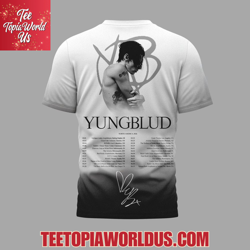 Yungblud North America 2026 Tour T-Shirt Yungblud North America 2026 Tour T-Shirt