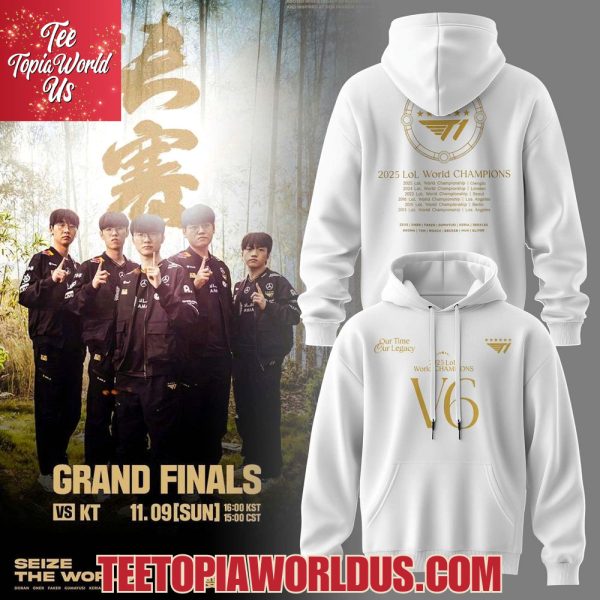 2025 T1 World Champions Uniform Hoodie V6