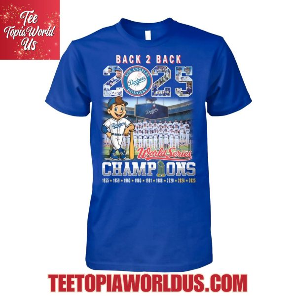 2025 World Series Champions Dodgers T-Shirt