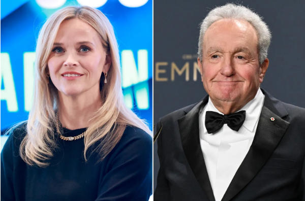 Reese Witherspoon and Lorne Michaels