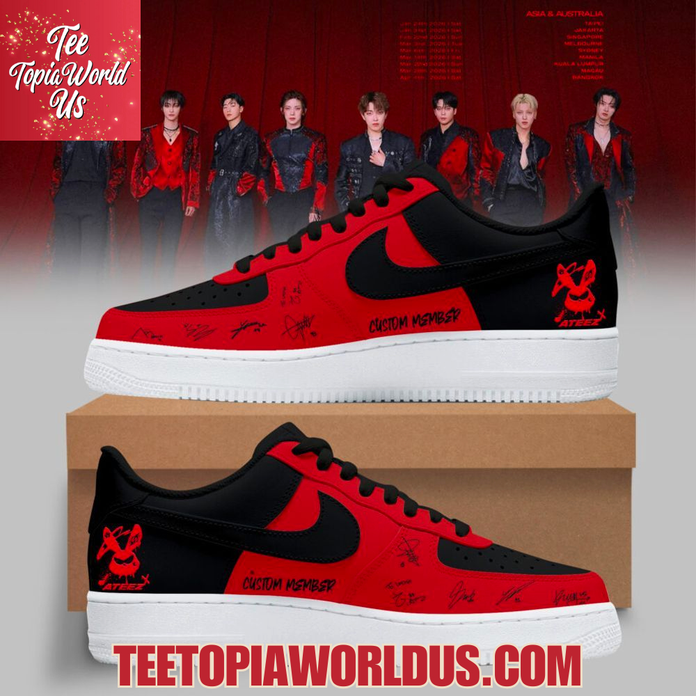 Ateez In Your Fantasy World Tour 2026 Air Force 1 Ateez In Your Fantasy World Tour 2026 Air Force 1