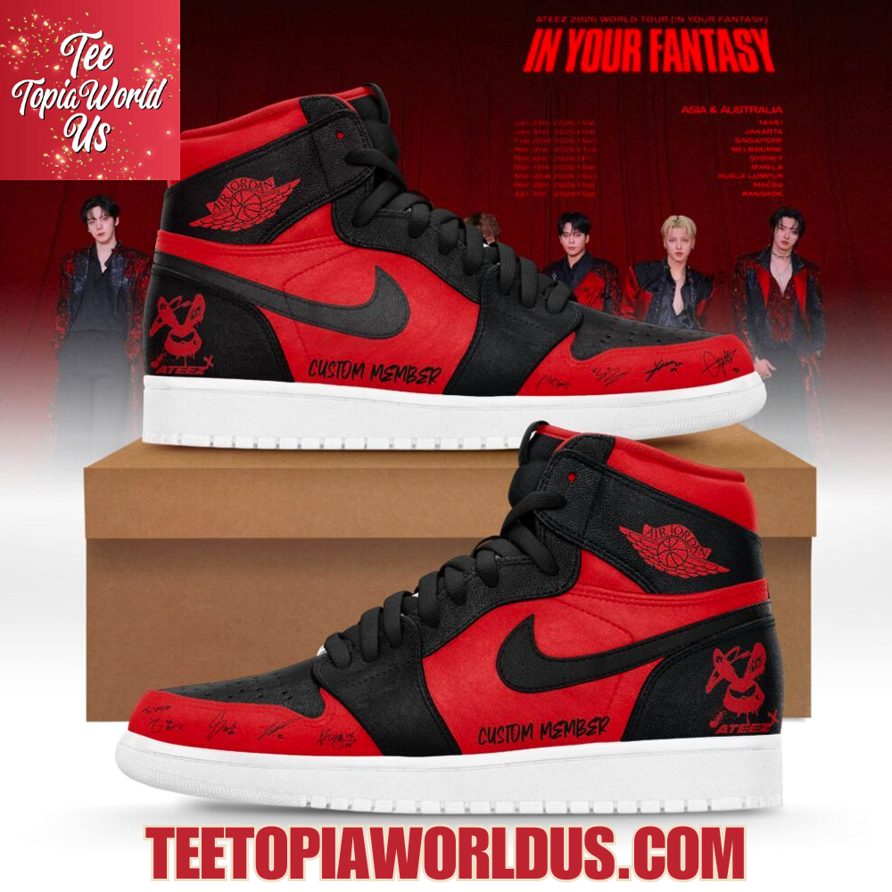 Ateez In Your Fantasy World Tour 2026 Air Jordan 1 Ateez In Your Fantasy World Tour 2026 Air Jordan 1