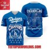9-Time World Champions Los Angeles Dodgers Blanket
