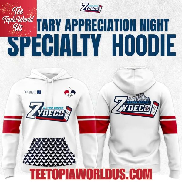 Baton Rouge Zydeco Military Night Hoodie 2025
