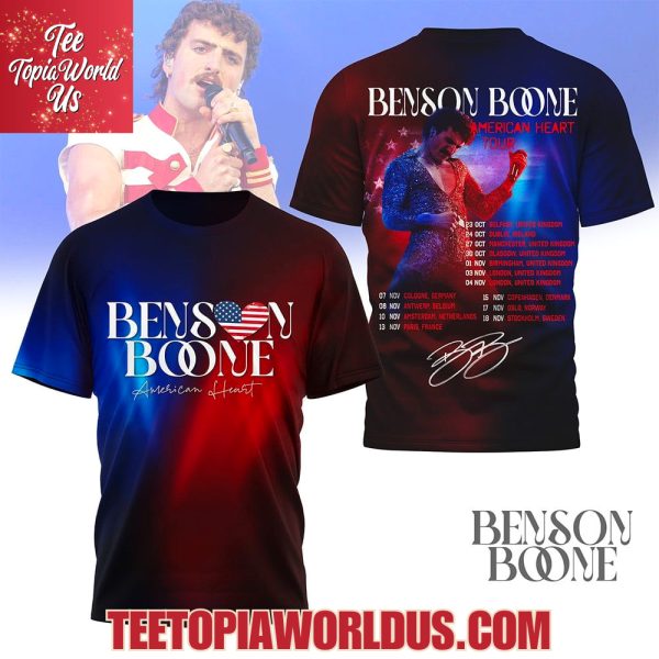 Benson Boone American Heart Tour T-Shirt