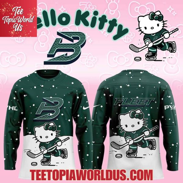 Boston Fleet x Hello Kitty Hockey Jersey