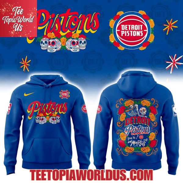 Detroit Pistons x Dia De Los Muertos 2025 Hoodie
