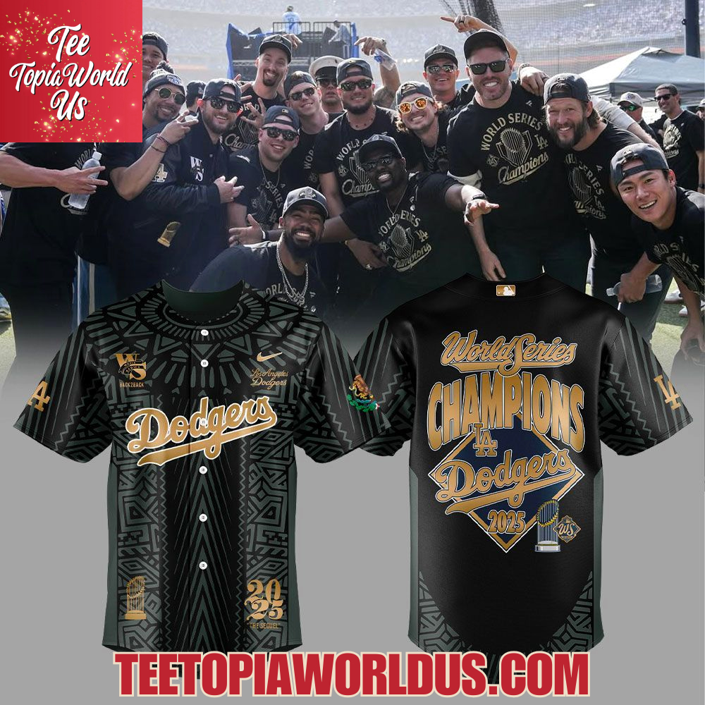 Dodgers 2025 World Series Champions Mexican Heritage Theme Jersey Dodgers 2025 World Series Champions Mexican Heritage Theme Jersey