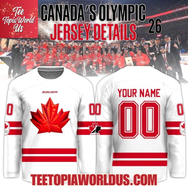 Hockey x Canada Olympic 2026 Hockey Jersey