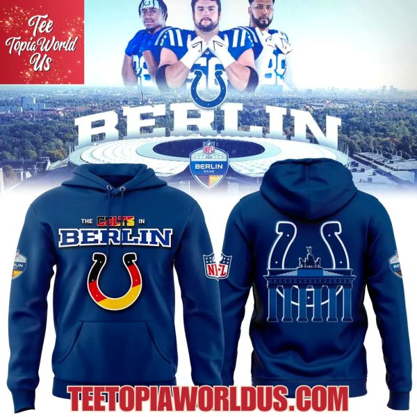 Indianapolis Colts 2025 NFL Berlin Game Hoodie
