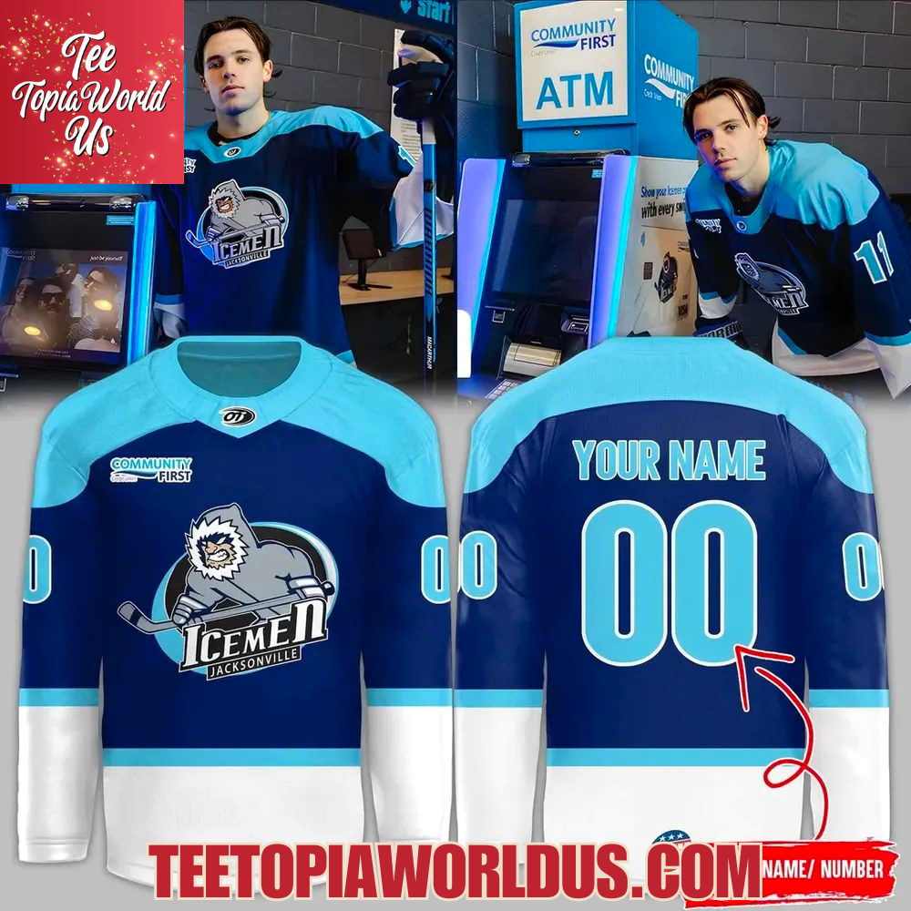 Jacksonville Icemen Opening Night Threads Jersey 2025 Jacksonville Icemen Opening Night Threads Jersey 2025