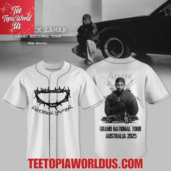 Kendrick Lamar Grand National Australia Tour & Festival Jersey