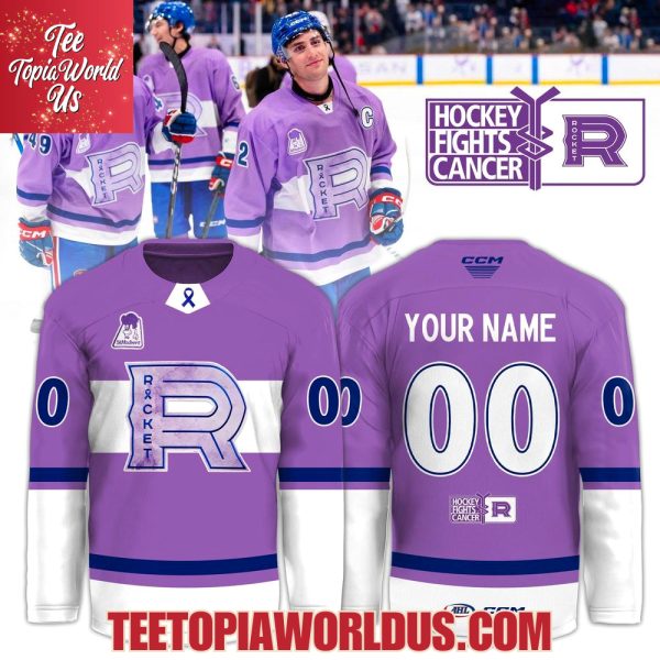 Laval Rocket x Hockey Fights Cancer Jersey