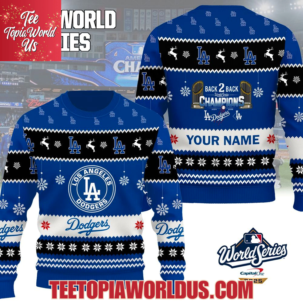 Los Angeles Dodgers 2025 Wold Series Champions Sweater Los Angeles Dodgers 2025 Wold Series Champions Sweater