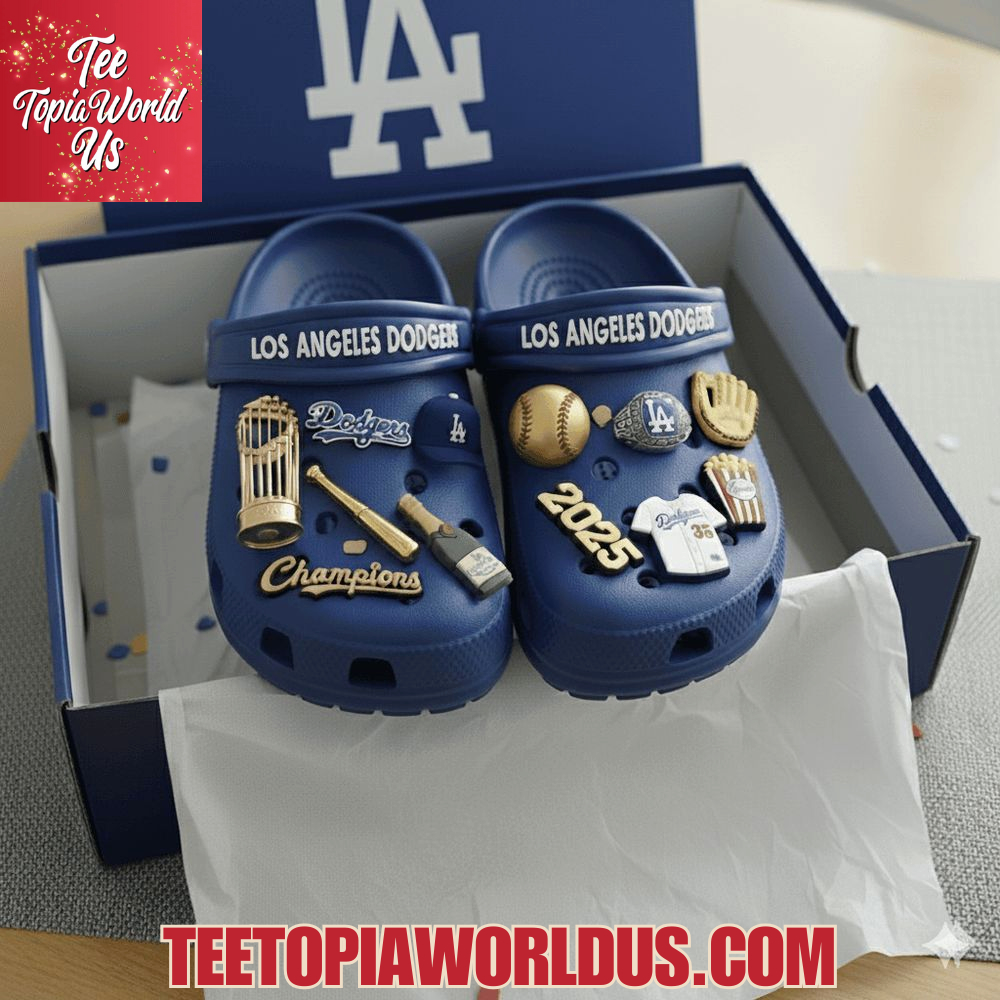 Los Angeles Dodgers 2025 World Series Champions Clogs Los Angeles Dodgers 2025 World Series Champions Clogs