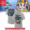 Back to Back 2025 World Series Champions Los Angeles Dodgers T-Shirt