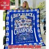 Toronto Blue Jays World Series Champions 2025 Blanket