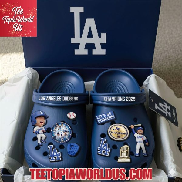 Los Angeles Dodgers World Series Champions 2025 Crocs