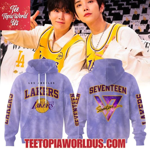 Los Angeles Lakers x Seventeen World Tour Hoodie