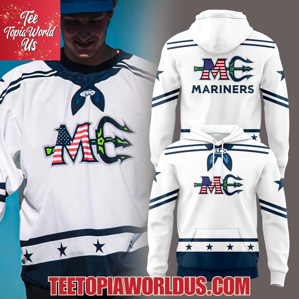 Maine Mariners Military Auction Uniform 2025 Hoodie Maine Mariners Military Auction Uniform 2025 Hoodie