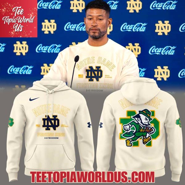 Notre Dame Football Coach Marcus Freeman 2025 Hoodie